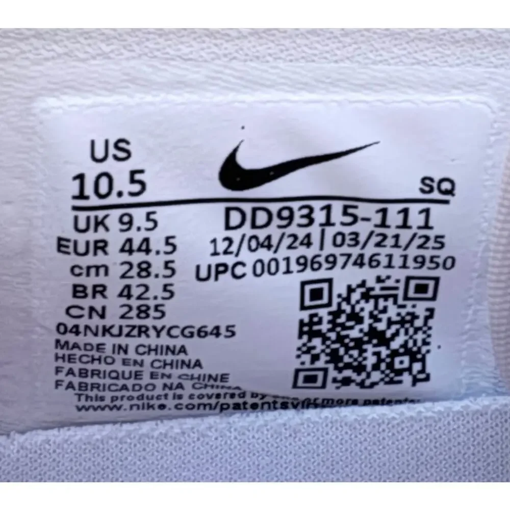 Jordan 1 Low Golf White Gum Size 10.5 NWOB DD9315-111